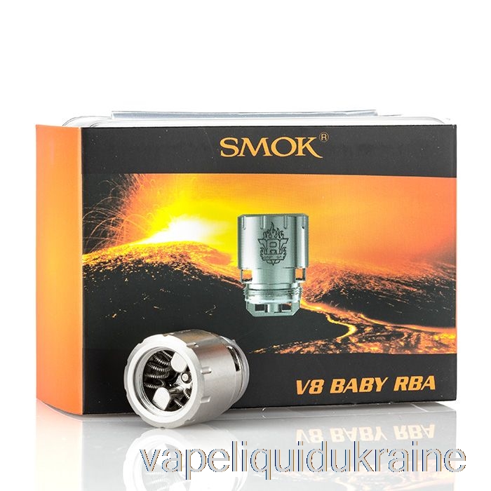 Vape Ukraine SMOK TFV8 Baby Replacement Coils V8 Baby RBA Kit (Pack of 1)
